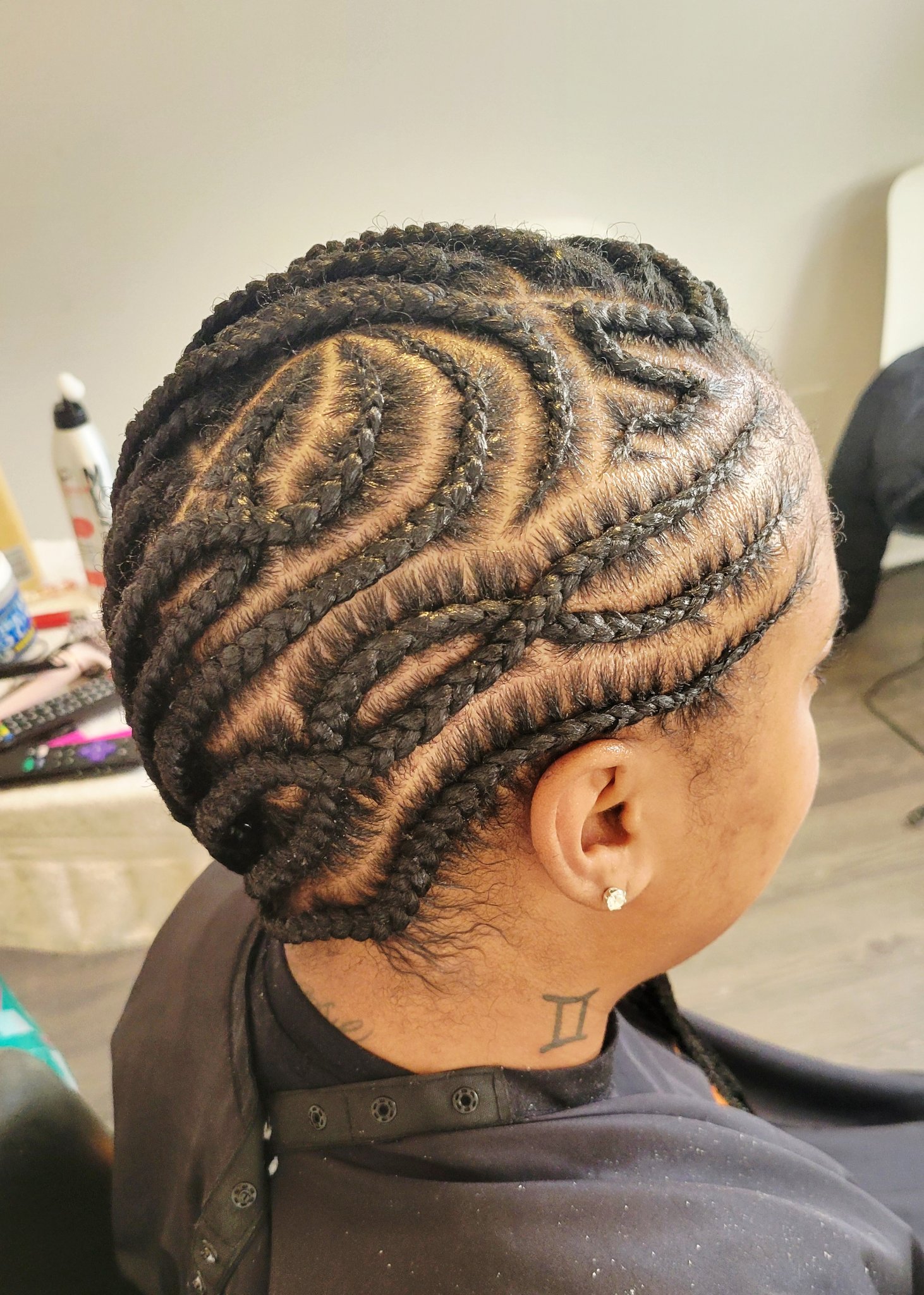 Braided hairstyle by Kristyna